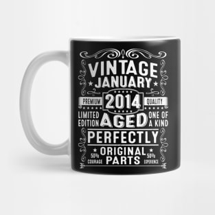 10 Year Old January 2014 Limited Edition 10th Birthday Mug